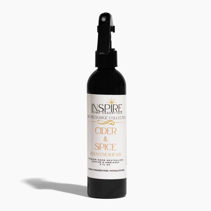 Inspire Home Essentials - Wholesale Room & Linen Spray - Cider & Spice Room Freshener0