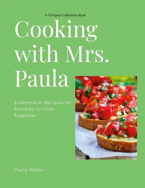 Books by splitShops - Wholesale Cookbook - Cooking with Mrs. Paula: Economical recipes for busy families - Paperback