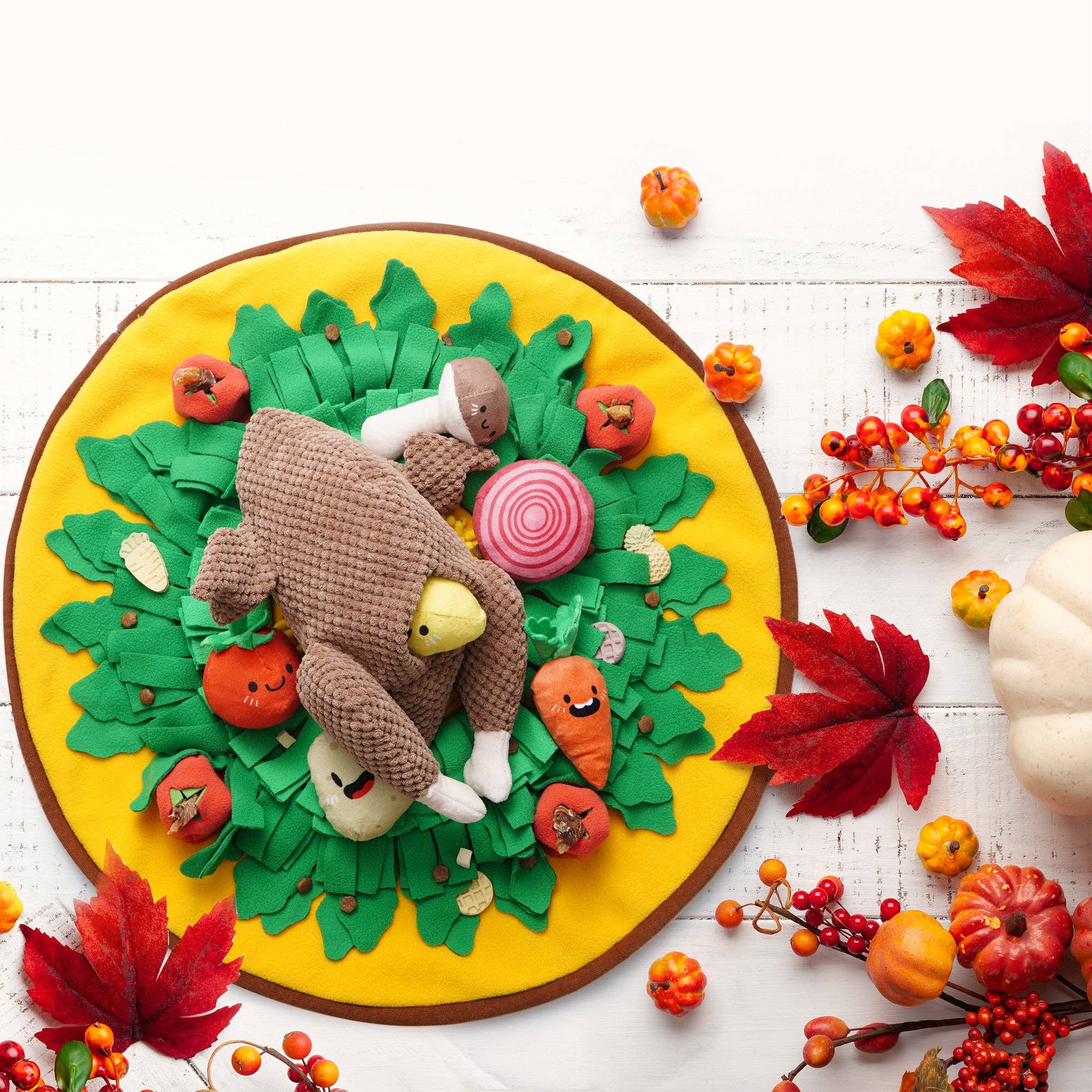 Nocciola - Vendita all'ingrosso Giocattoli sonori per animali - Cani - Nocciola 7 PCS Giocattoli per Cani Turchia Squeaky per Cuccioli Cani di Taglia Piccola e Media5