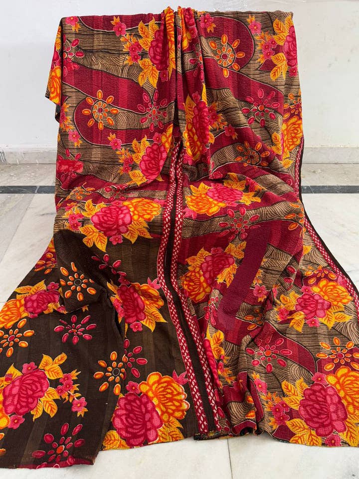 Coperta Kantha in Cotone Stitch & Soul Trapunta Fatta a Mano in Cotone per la vendita all'ingrosso da parte di bhavnas boutique