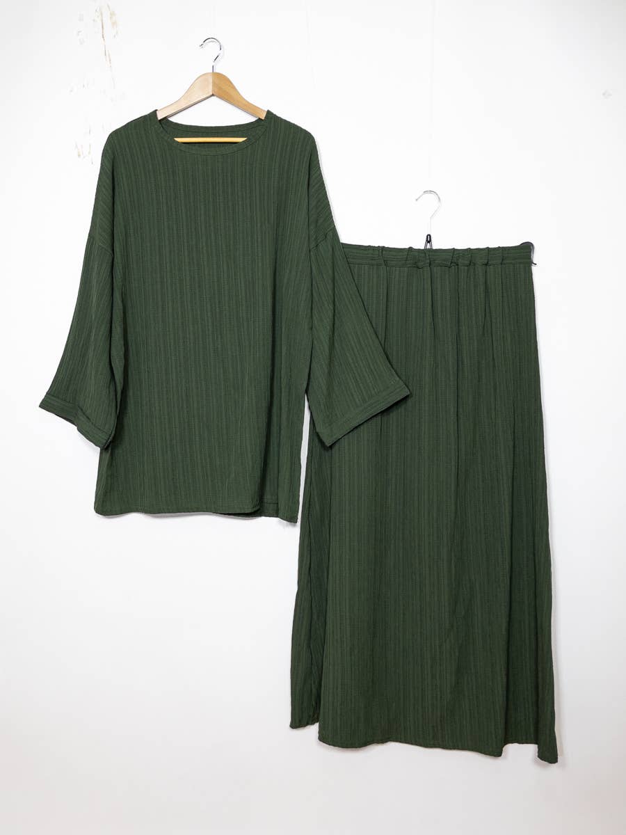 IDEAL OUTFIT - Wholesale Top & Skirt Set - Women's - Abaya set ref:2335 FF-85JU14