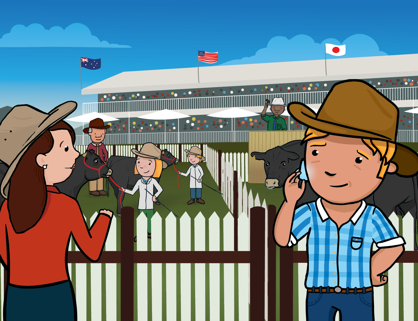 George the Farmer - Wholesale Preschool Book (3-5) - George the Farmer Beef Bonanza Picture Book6