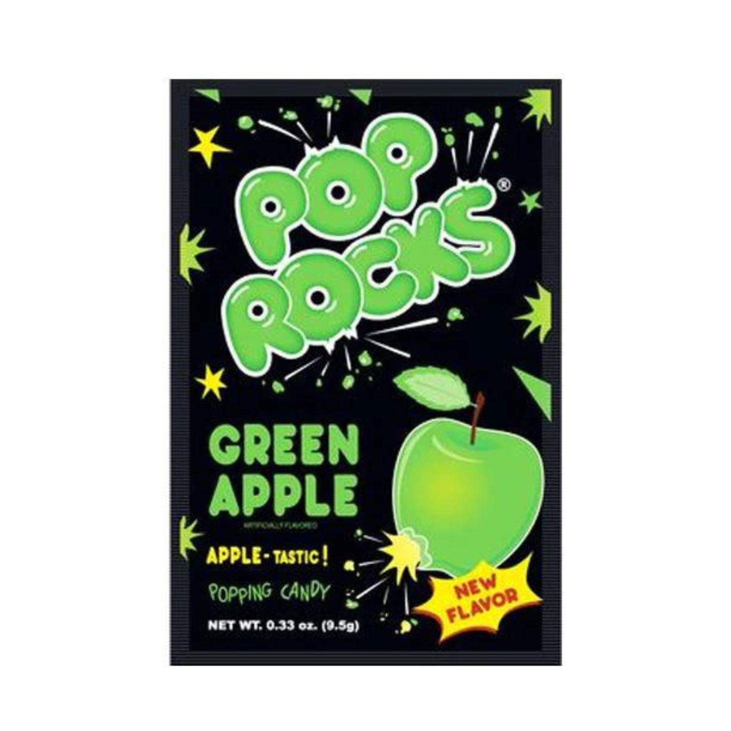 I Got Your Candy - Vendita all'ingrosso Caramelle dure - Pop Rocks, caramelle alla mela verde, 0,33oz - 24 ct1