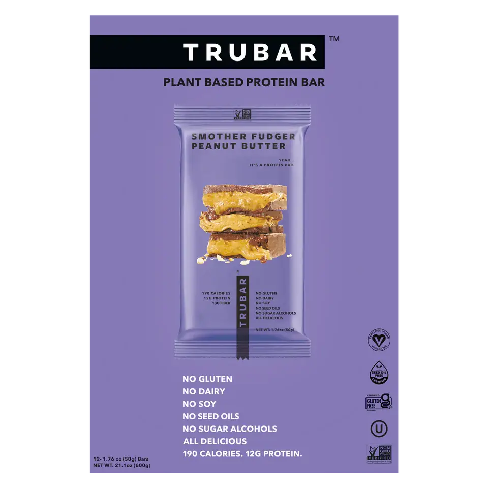 TRUBAR - Vente Barres de céréales - Beurre d'arachide Smother Fudger1