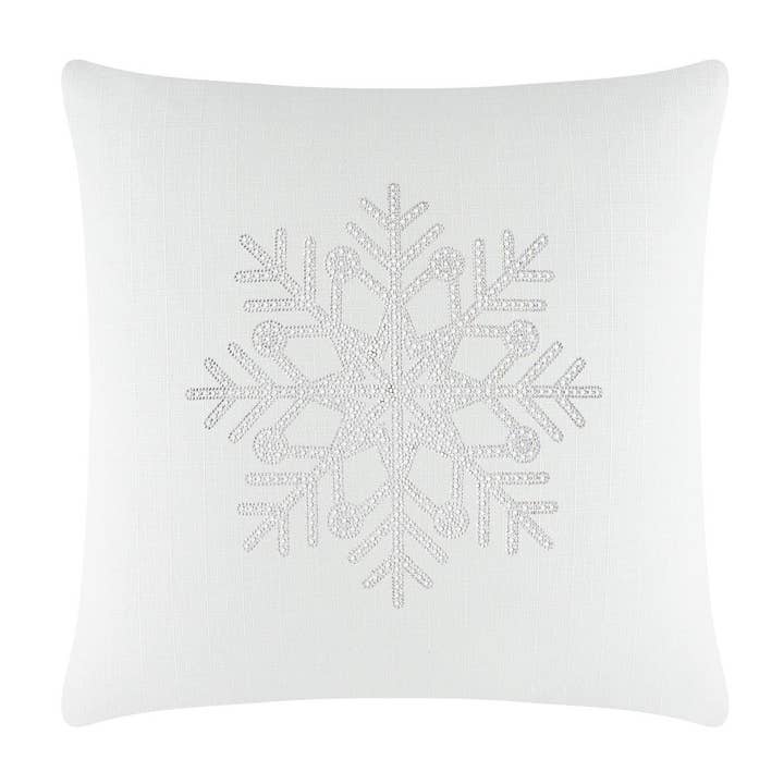 Sparkles Home - Wholesale Throw/Decorative Pillow - Rhinestone Snowflake Pillow61