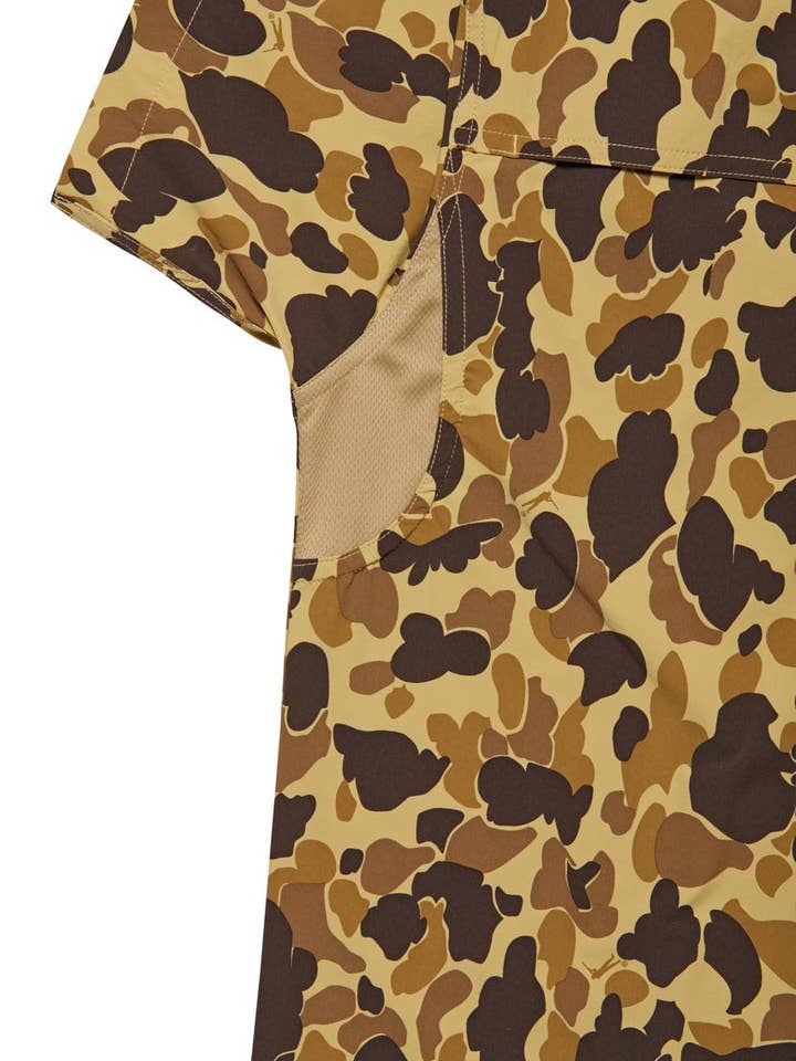 Ball and Buck - Wholesale Button Down Shirt - Men's - Active+ Field Shirt, Short Sleeve - Original Camo4