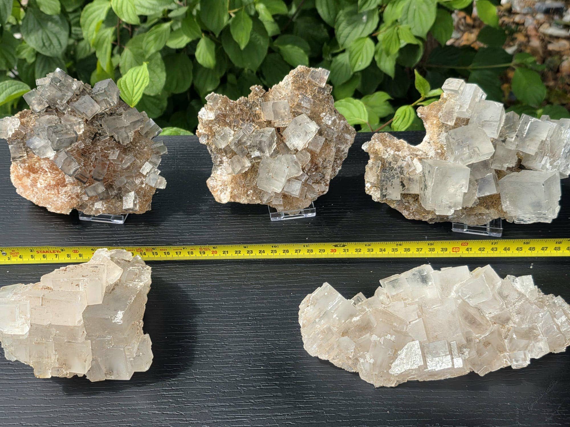 Distinction Crystals – wholesale Spiritual stone/crystal – Large Halite Salt Crystal Clusters 600-800g1