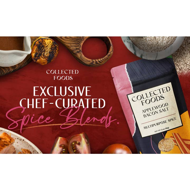 Collected Foods - Wholesale Salt - Bacon Salt with Real Applewood-Smoked Bacon – Small Batch3