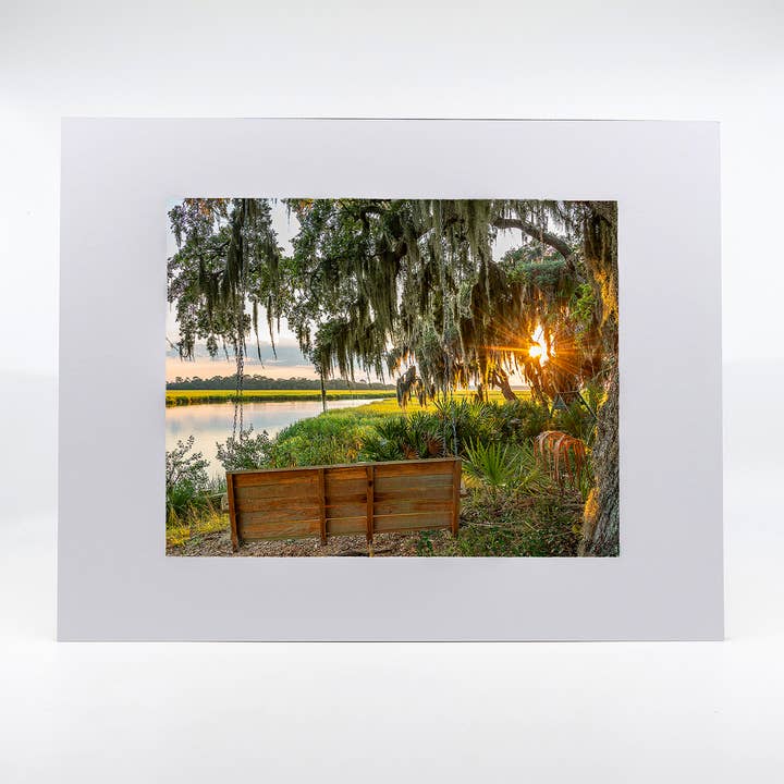 Artwork-Low Country Sunset pour la vente par Mike Ring Photography