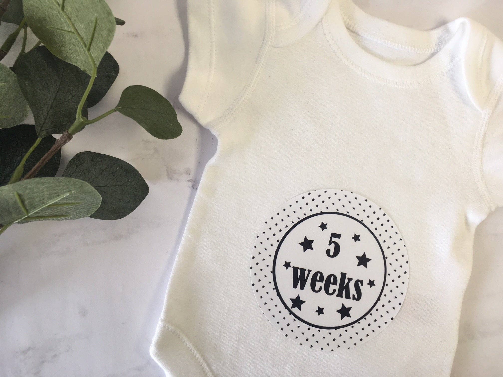 Dios Designs - Venta al por mayor Pegatinas - Niños y bebés - Pegatinas Weekly Journey, monocromáticas1