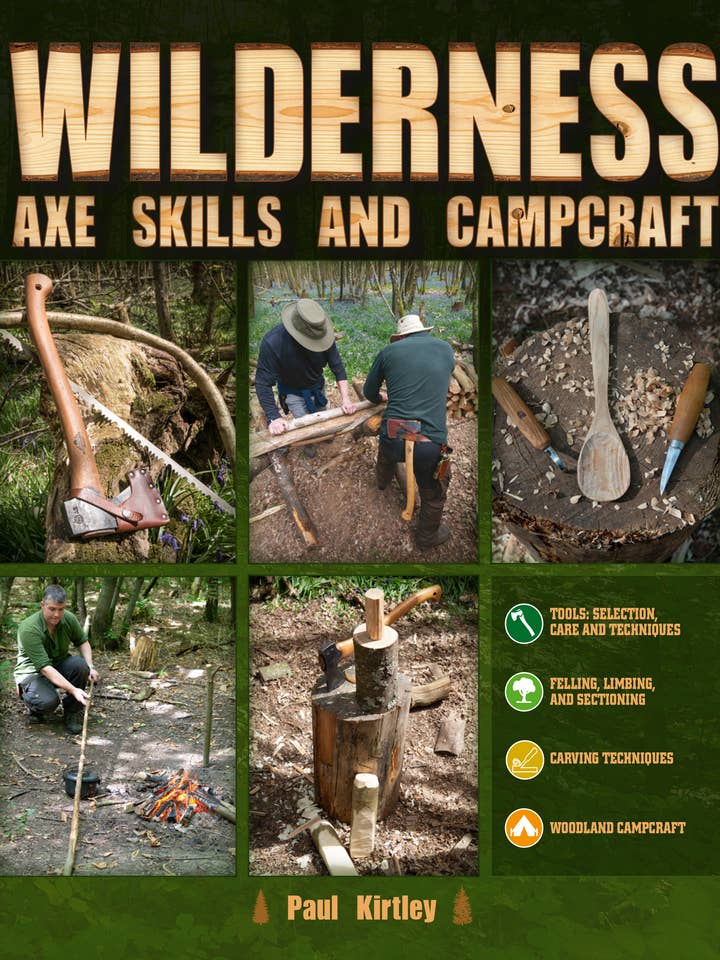 Compétences de hache sauvage et campcraft pour la vente par Schiffer Publishing