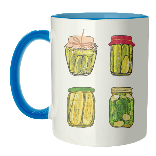 ART WOW – wholesale Coffee mug – Mugs 'Vintage Pickles Jar Collection'4
