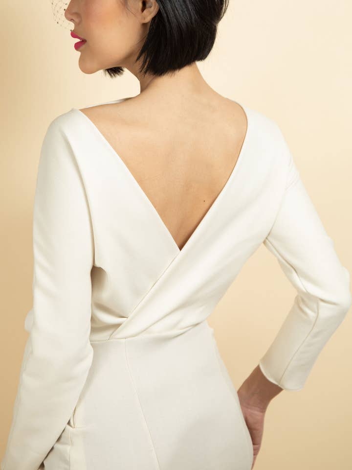 Engagement and small wedding parties dress | vintage white m for wholesale by The affordable bridal dress