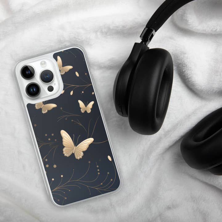 Coque d'iPhone Protectrice et Charmante de l'Amoureux des Papillons pour la vente par Grit with Grace, LLC
