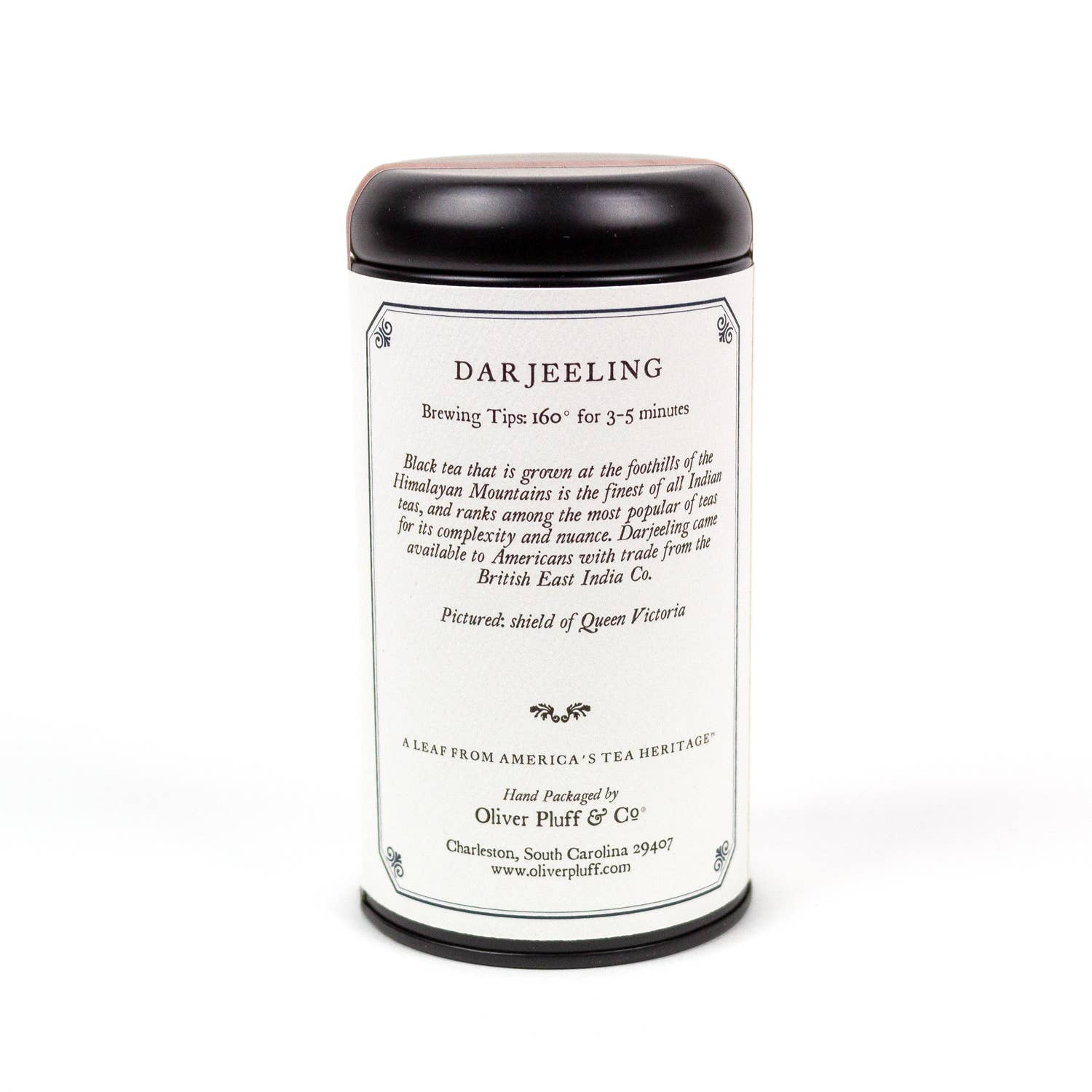 Oliver Pluff & Company - Wholesale Tea Bags - Darjeeling - 20 Teabags in Signature Tea Tin4