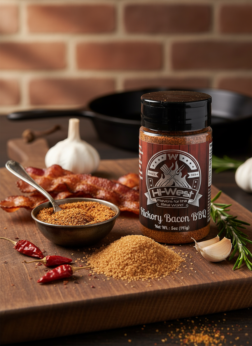 HI-West - Wholesale Dried Spice Mix - Hickory Bacon BBQ Seasoning1