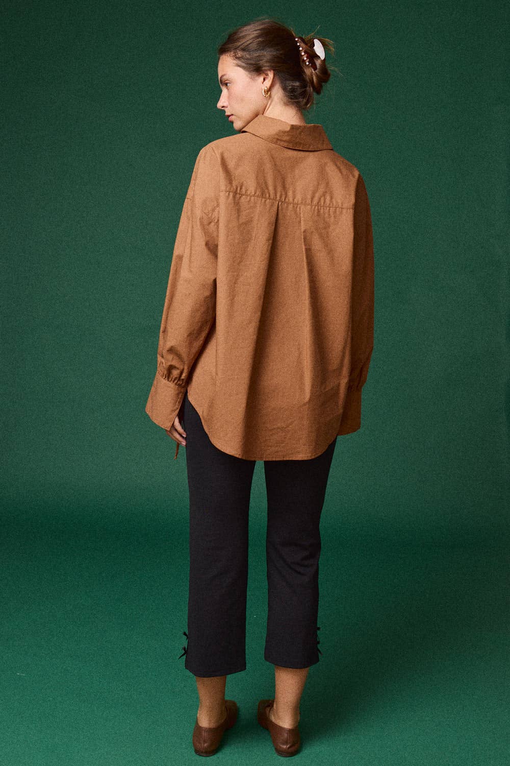 Papermoon - Wholesale Shirt - Women's - PT51052 - Oversized Button-Down Shirt - Cream9