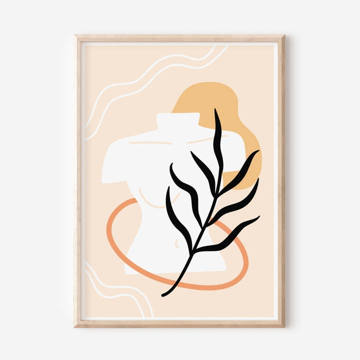 Abstracte Boho-kunstdruk nr.39 voor wholesale door el&chic