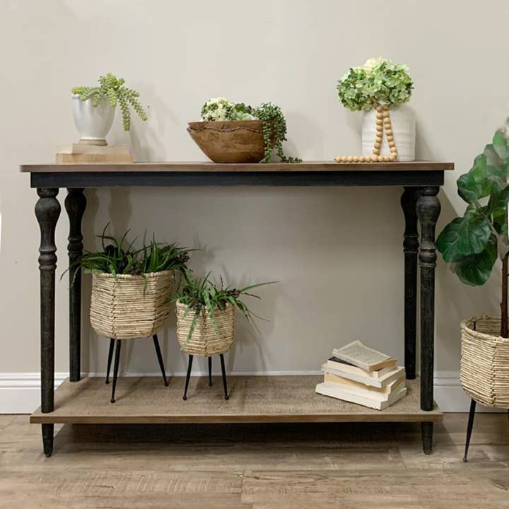 VIP Home & Garden - Wholesale Side Table - CLOSEOUT Wood 47" Multicolor Accent Table