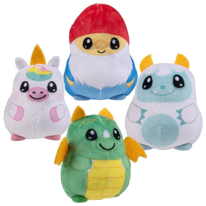 Curious Minds Toys - Wholesale Squishy Toy - Kids & Baby - 1 Plush Mystical Creature Sugar Ball -Thick Glue/Gel Stretch