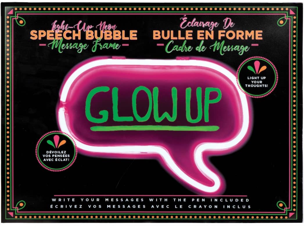 Iscream - Wholesale Night Light - Neon Speech Bubble Light0