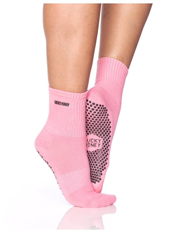 LUCKY HONEY - Wholesale Socks - Women's - The Core Sock Bubblegum
