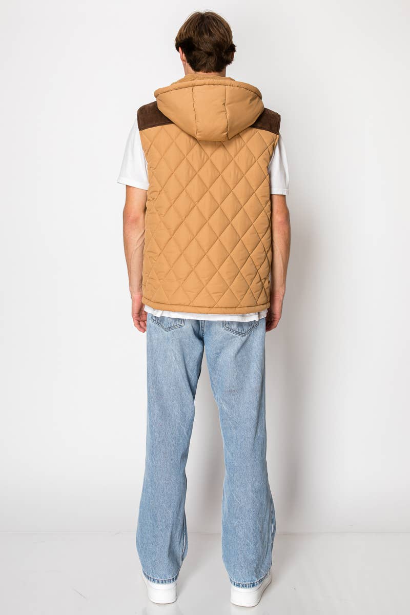 3 COULEURS DANS UN PACK Gilet homme doublé sherpa V4270 en vente sur Faire9