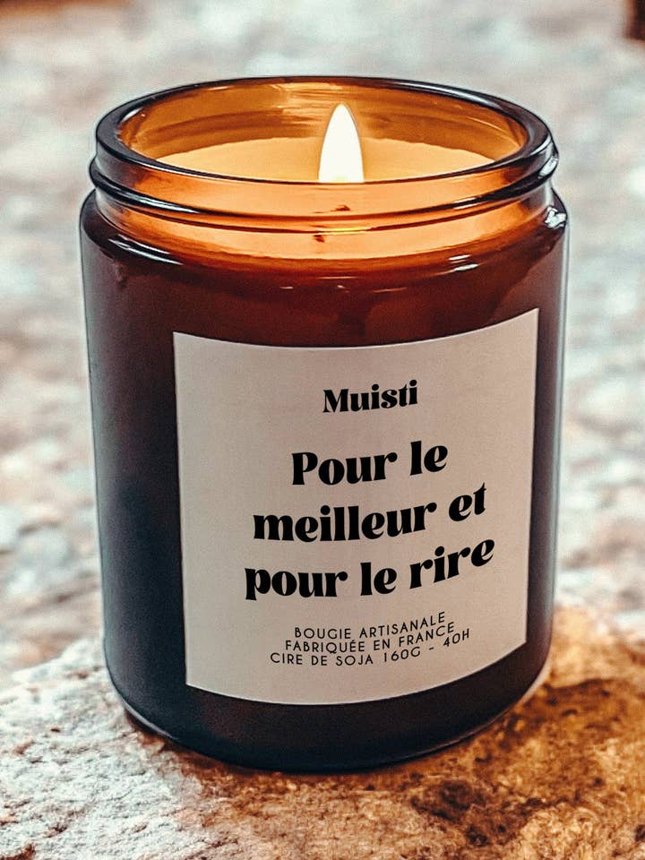 Scented Candle - For better and for laughter for wholesale by Muisti