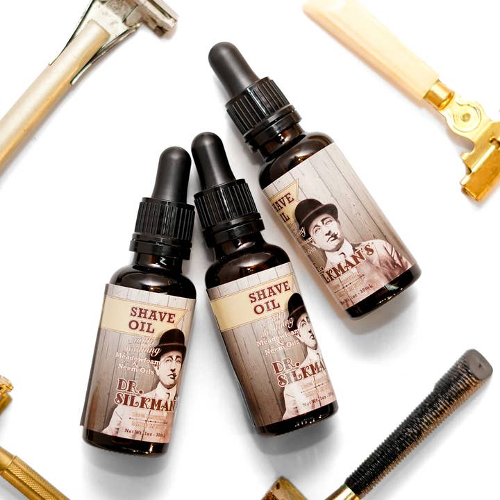 Shave Öl für den Großhandel von Dr. Silkman's