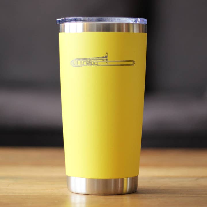 bevvee - Wholesale Insulated Mug/Tumbler - Trombone Insulated Travel Tumbler - Band Musician Gifts21