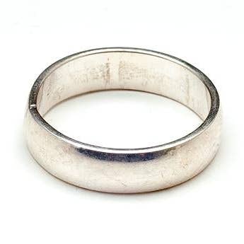 Winnie 4 MM Wide Band toe/midi ring for wholesale by Cali Salt