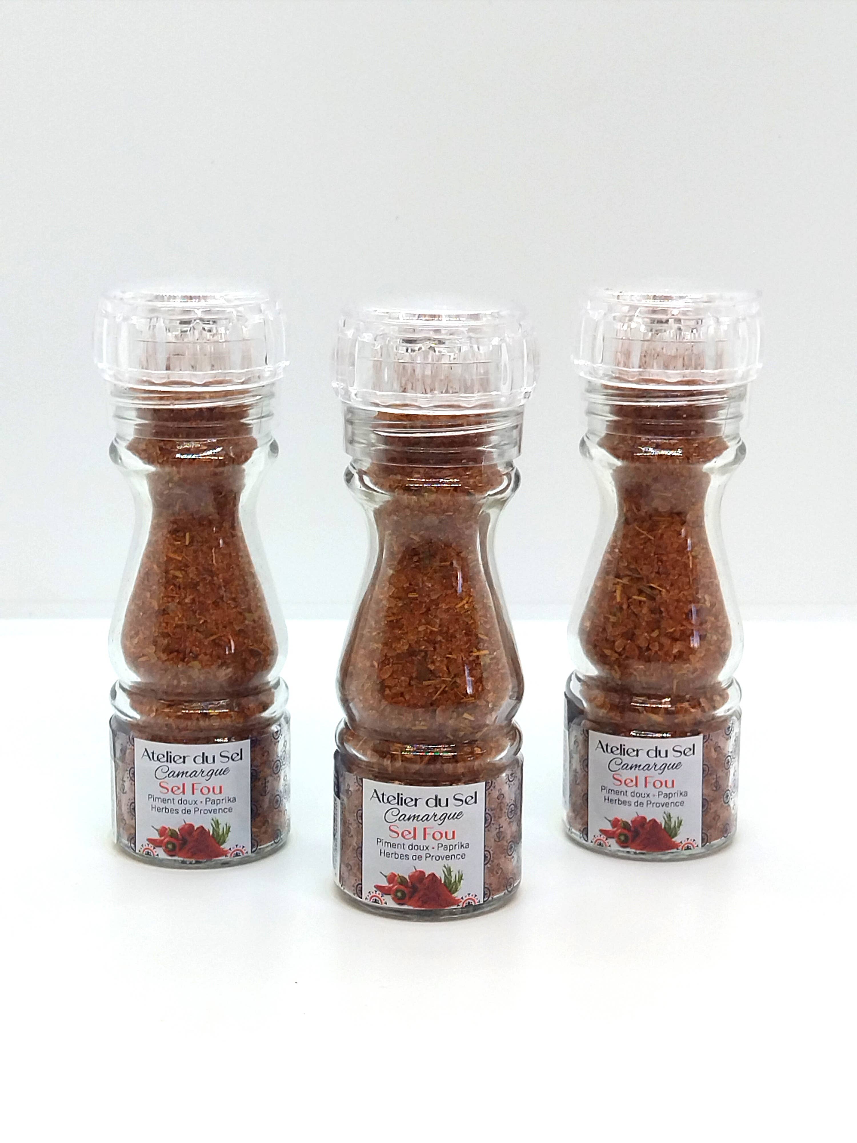 Atelier du Sel Camargue - Wholesale Salt Mill - "Crazy Salt" Salt Mill 115 g3