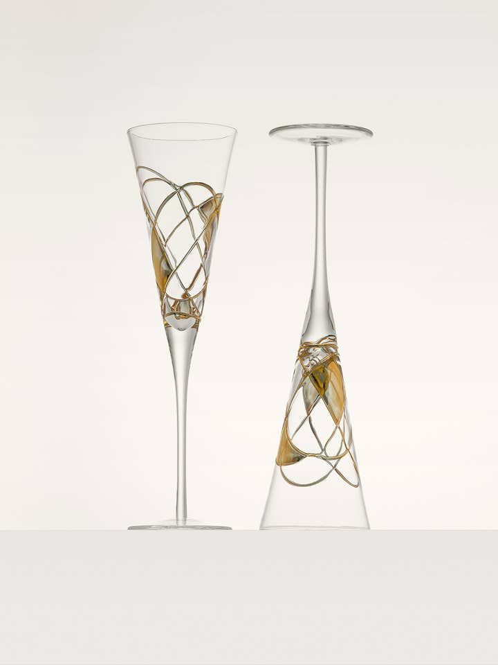 Flûte à champagne 7,5 oz - City Night pour la vente par A2 New Life