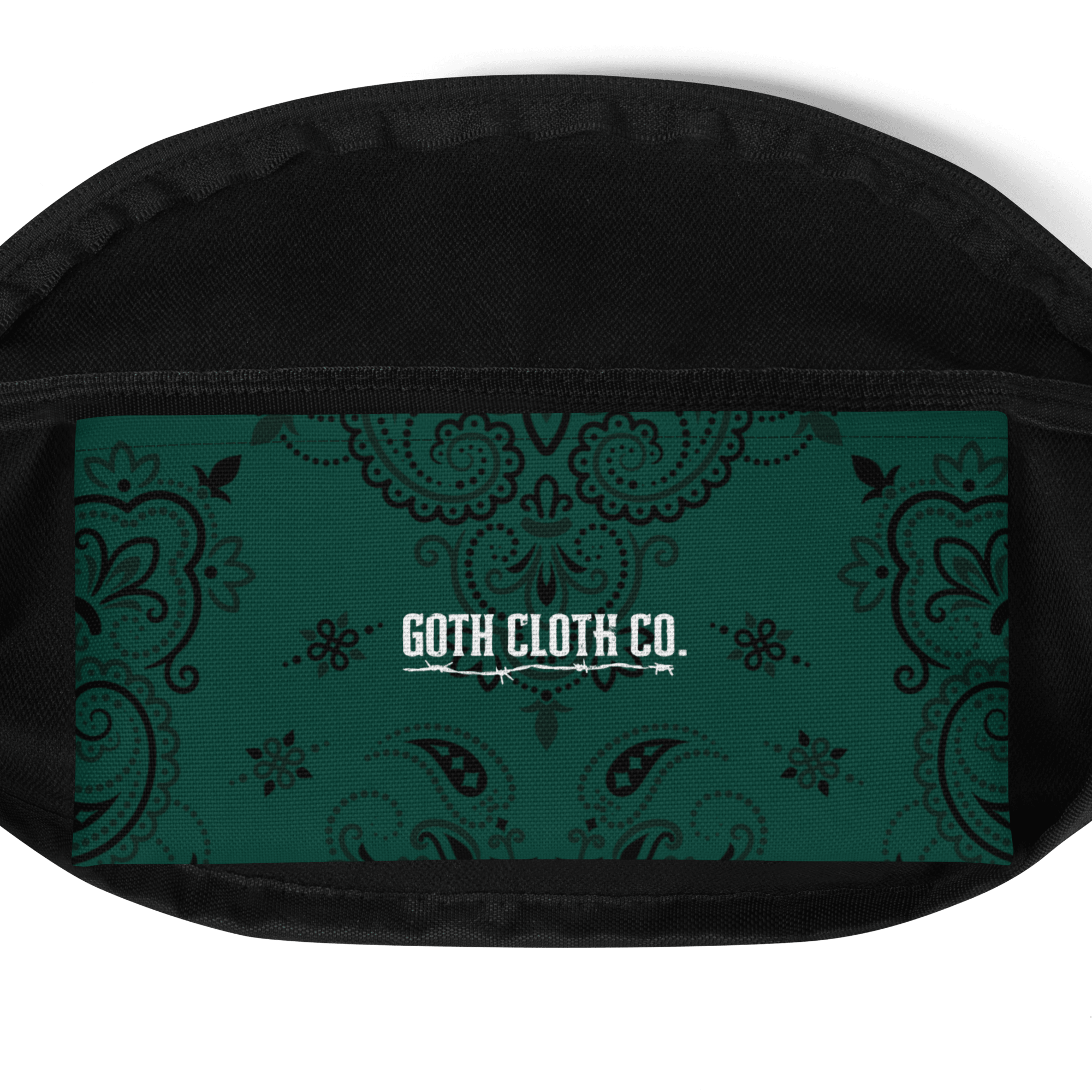 Goth Cloth Co. - Wholesale Belt Bag - Women's - Poison Paisley Fanny Pack8