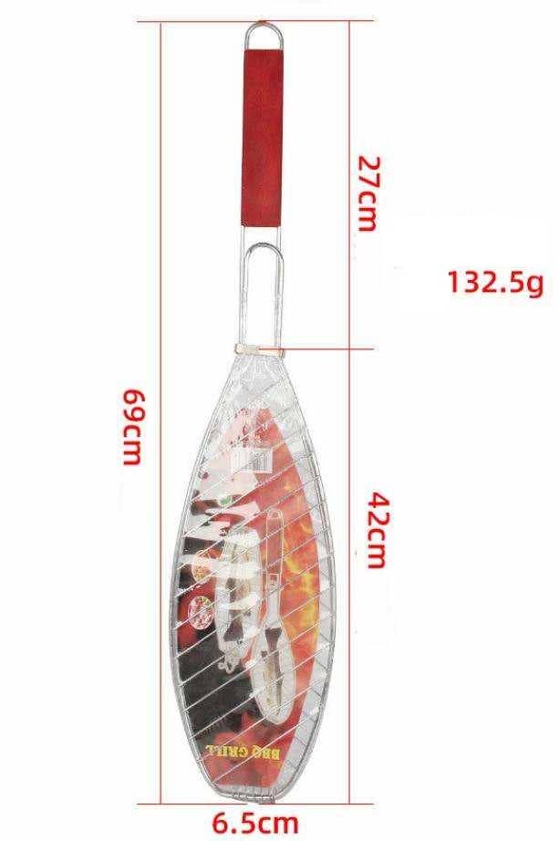 VIGOR – wholesale Grillverktyg för utomhusanvändning – Kebab Grillkorg, Kebab Korg Rostfritt stål6