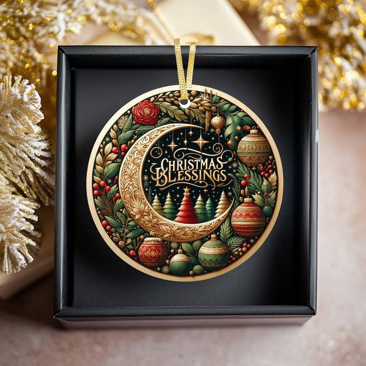 Fernville Creations - Wholesale Ornament - Christmas Blessings Ceramic Keepsake Tree Ornament7