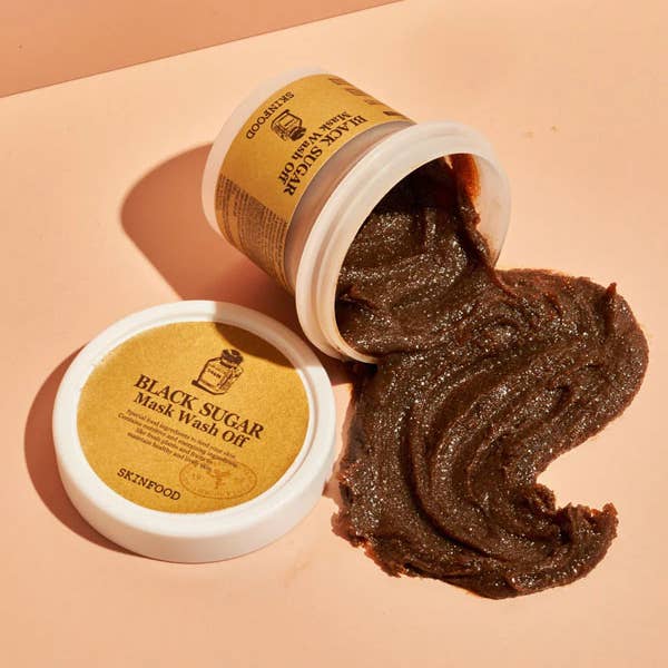 Exod International - Wholesale Skincare Face Mask - Skinfood Black Sugar Mask Wash Off 120g