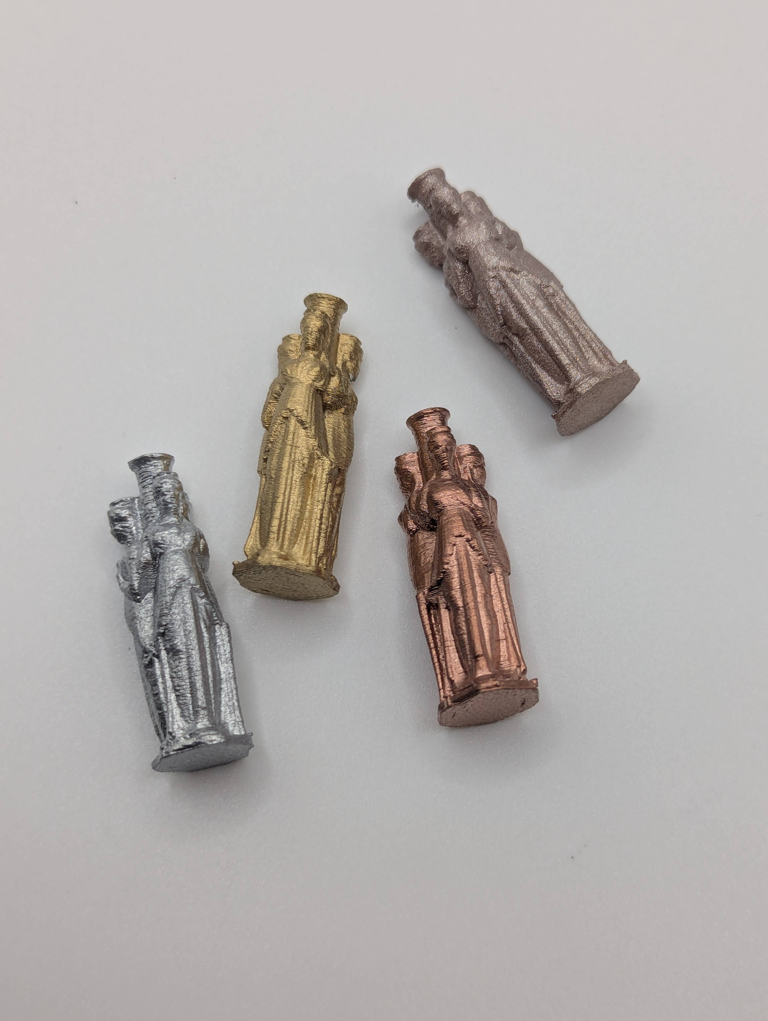 PolyhymniaAtelier - Wholesale Decorative Figurine - Hecate Mini Statue for Travel Altars, 33mm, 3D Printed PLA6