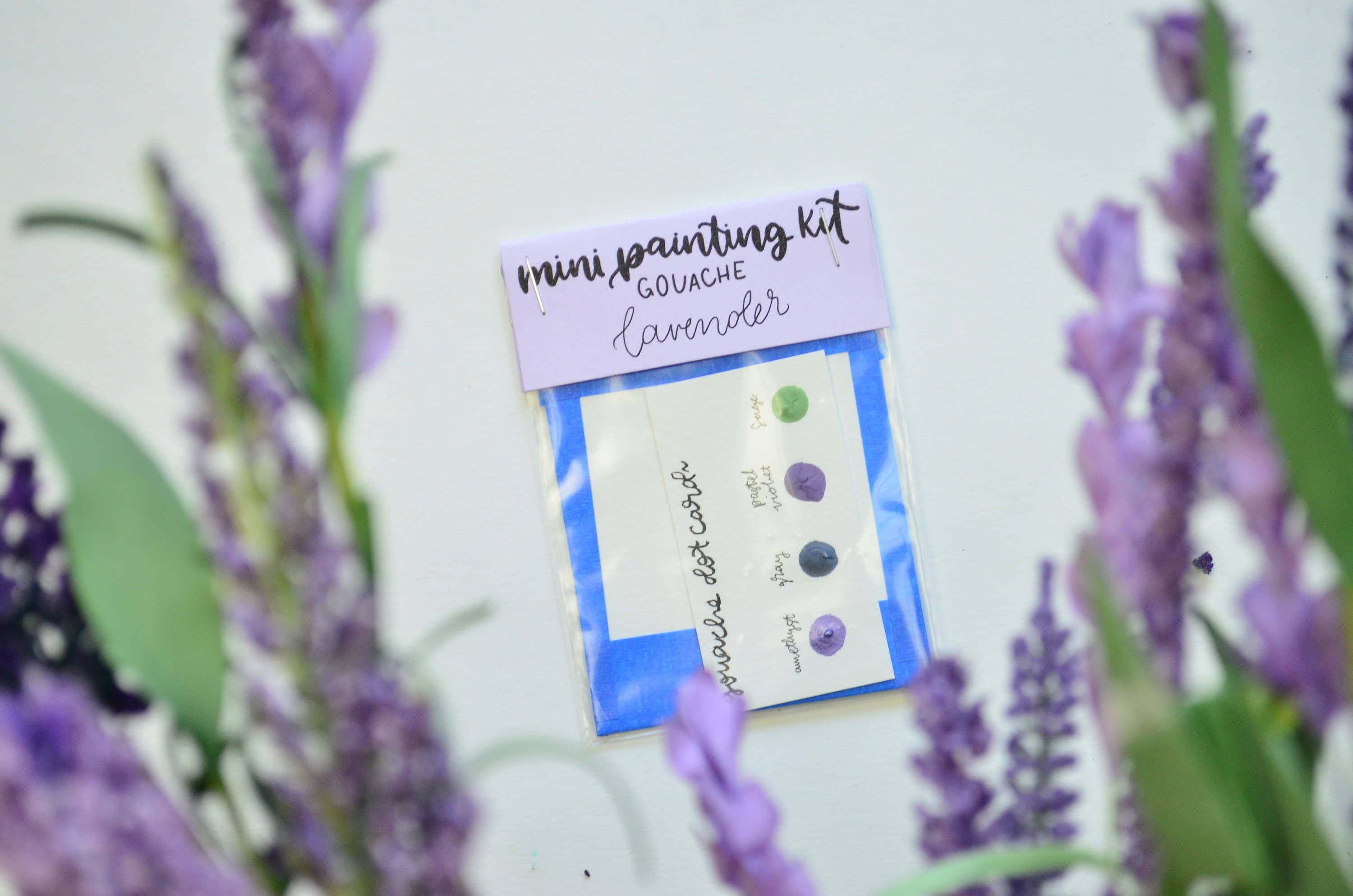 Lavender Chai Co. - Wholesale DIY Craft Kit - Mini Painting Kit Bundle- Flower Bouquet9