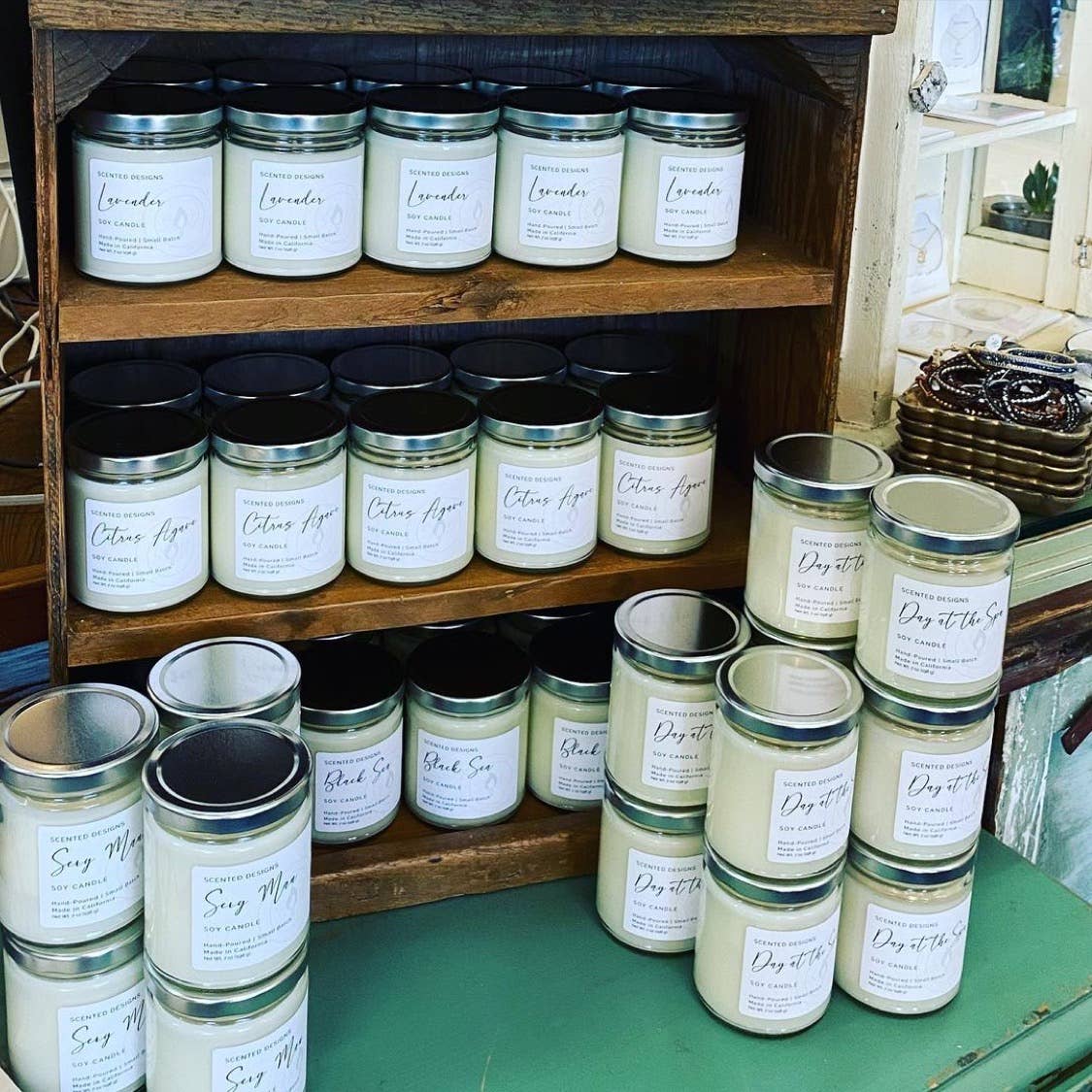 Scented Designs Candle Co - Wholesale Jar/Filled Candle - Sexy Man Soy Candle - 7oz Signature Jar4