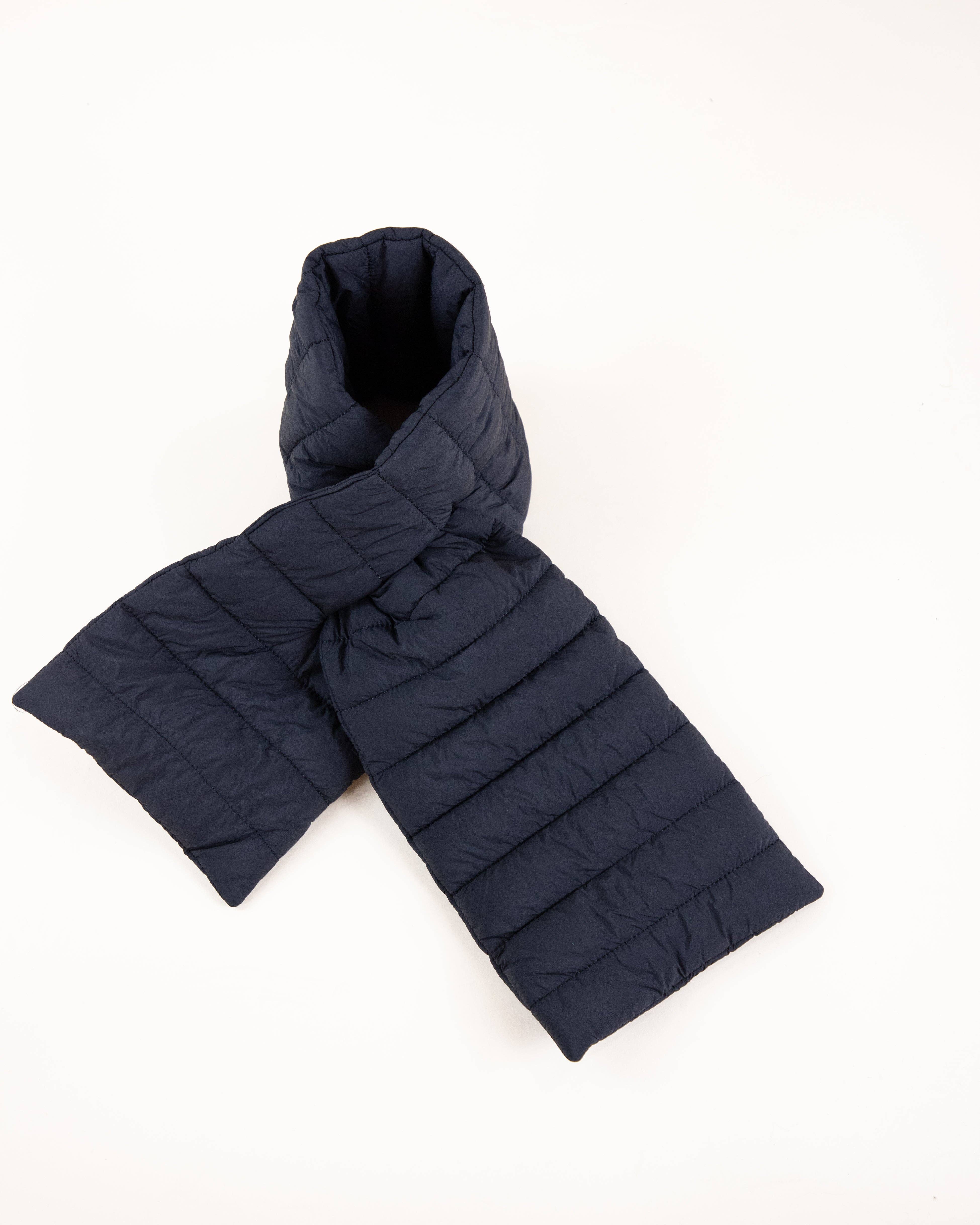 Original USA - Wholesale Scarf - Women's - Solid Matte Ribbed Puffer Keyhole Scarf2