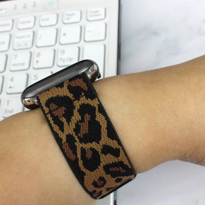 ShopTrendsNow - Wholesale Watch Band/Strap - Women's - Nylon Elastic Band for Apple Watch