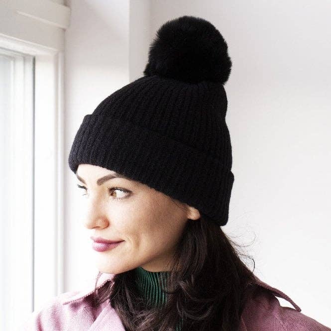 Studio Hop – wholesale Beanie – Women's – Brushed Rib Knit Beanie Hat2