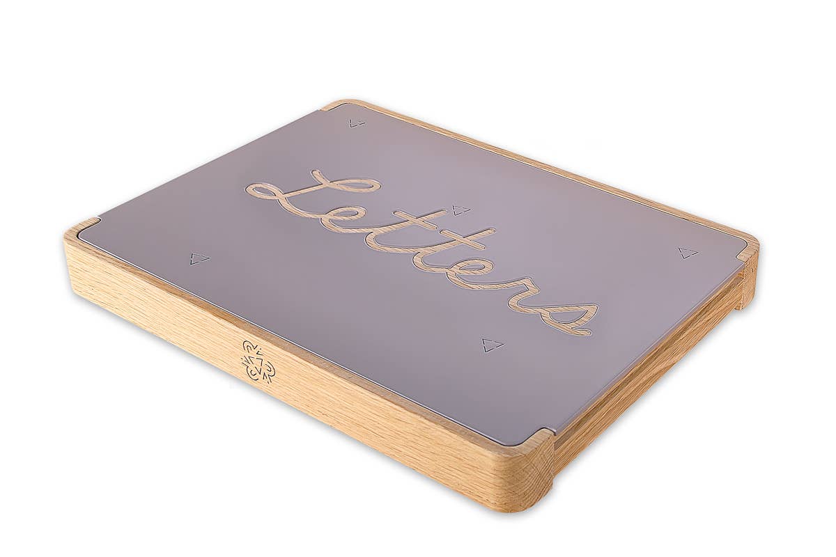 3R KIDS - Wholesale Wood Toy - Kids - "D'Nealian Cursive Movable Alphabet"0