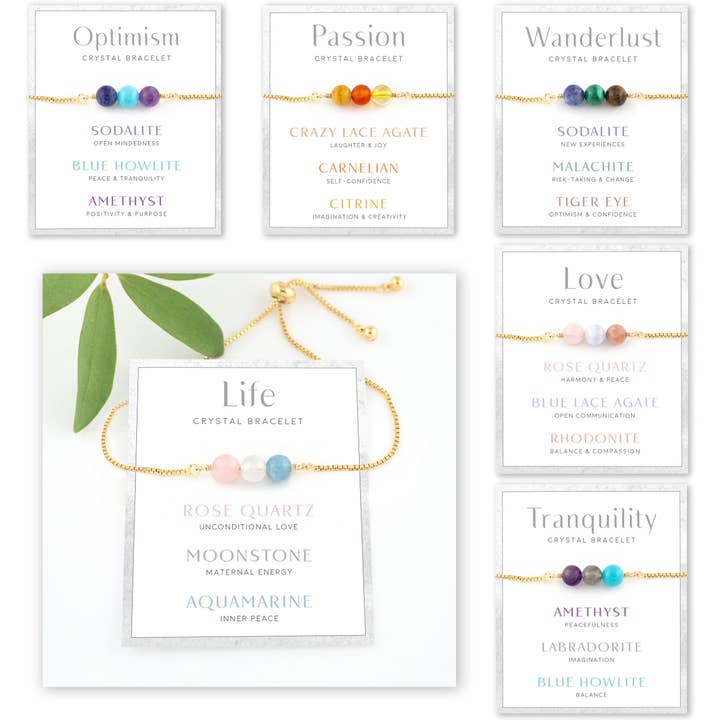 Delezhen - Vendita all'ingrosso Bracciale con perline - Braccialetto regolabile con pietre di fertilità