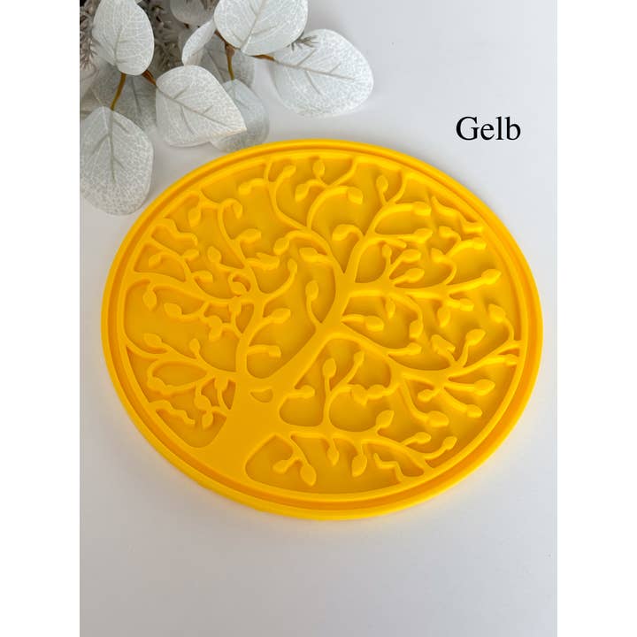 Doggotique - Wholesale Pet Food Mat - Dog - DOG LICK MAT OLD OAK, Silicone Lick Mat, Activity For Dogs