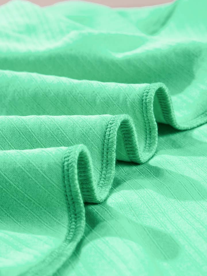 FULL TIME PURCHASE - Wholesale Lounge Set - Women's - Textured Batwing Sleeve Tee Wide Leg Pants Plus Size Set11