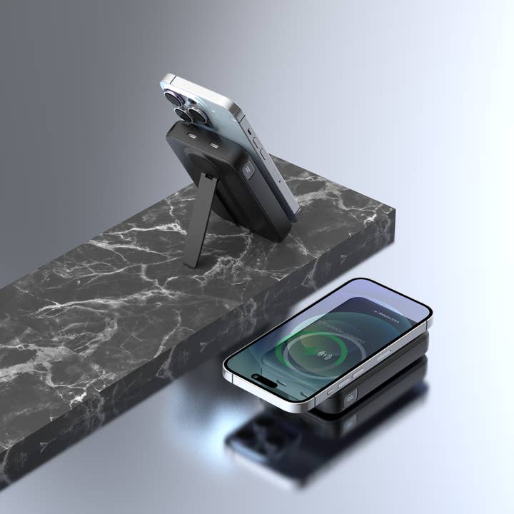 TECHANCY - Wholesale Portable Charger - Techancy Magnetic Power Bank TF2786, 10000mAh, 15W Wireless 2