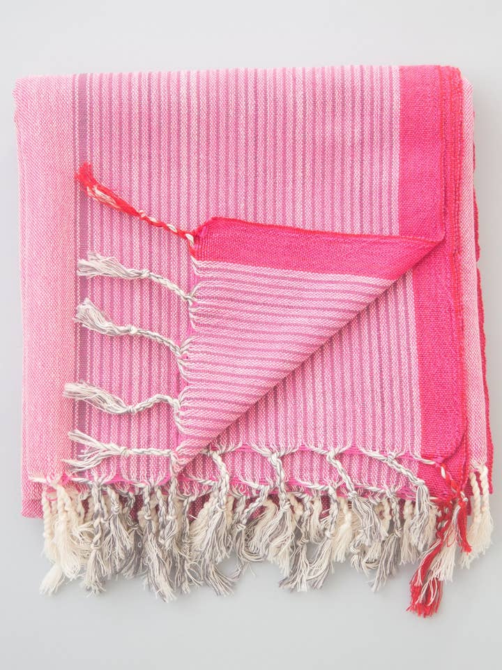 Gypsy Pink Tribeca Handtuch für den Großhandel von HOME & LOFT