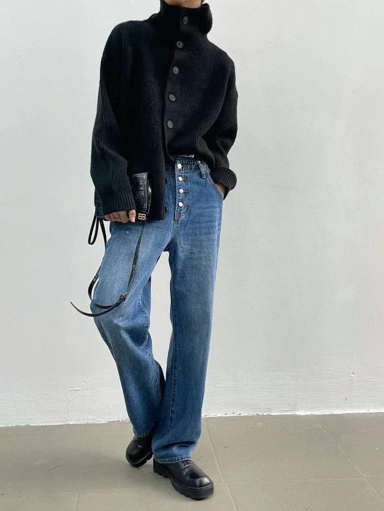 Marayn - Wholesale Cardigan - Women's - Oversized Knit Cardigan Effortless Style Global Appeal8